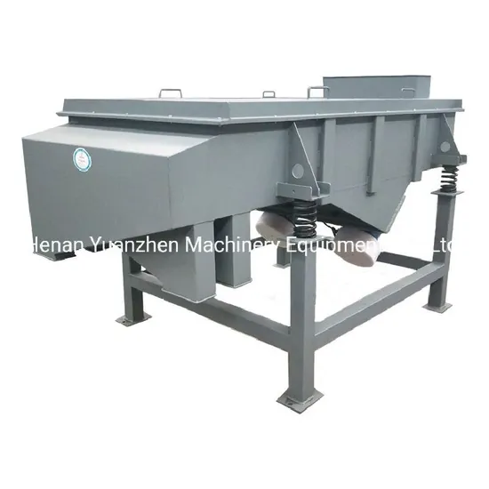 High Precision Linear Vibrating Sieve for Quartz Silica Sand