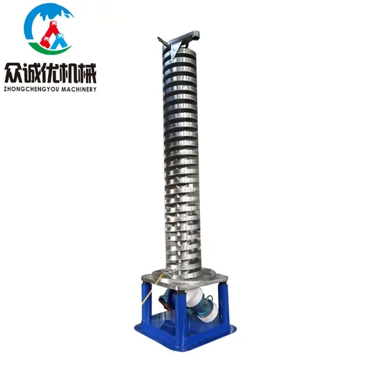 High Efficient Spiral Vertical Conveyor Vertical Vibration Conveying Equipment 