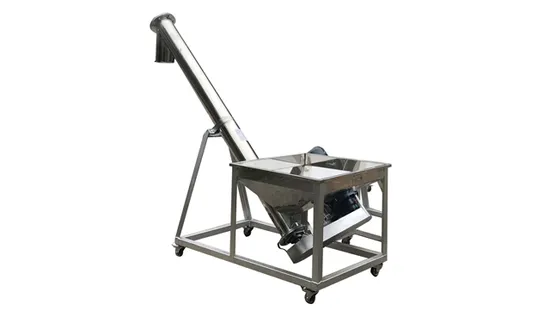 Plastic Powder Particle Spiral Feeding Machine 