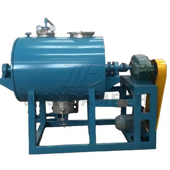 Distiller′s Grains Soybean Meal Agitated Rake Harrow Vacuum Dryer Equipment 