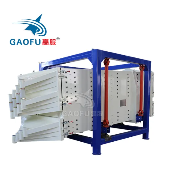 High Output Wollastonite Powder Square Swing Screen Large Gyratory Vibrating Sieve 