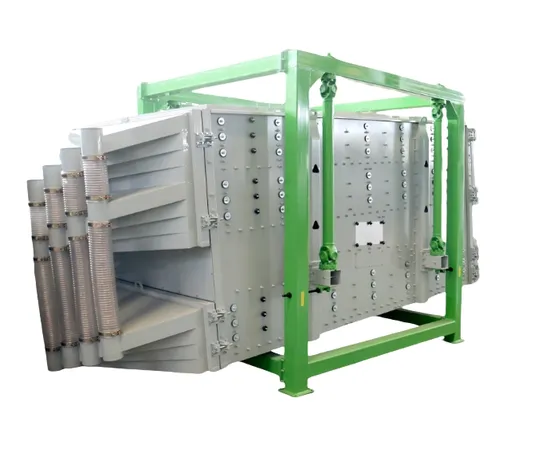 High Precision Square Vibrating Screen Quartz Cullet Gyratory Swing Sieve Separation Equipment 