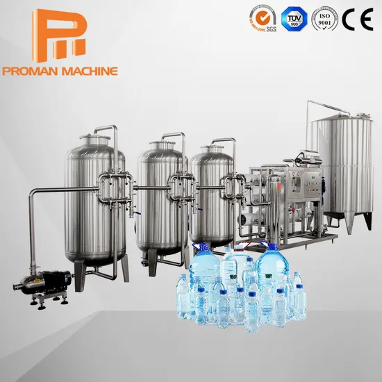 High Efficient 99.9% Sands Filter Reverse Osmosis System Water Purification Equipment 