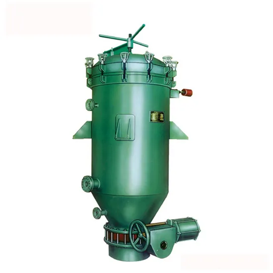 Vertical Pressure Leaf Filter for High Flow Fluid with Low Solid Content 