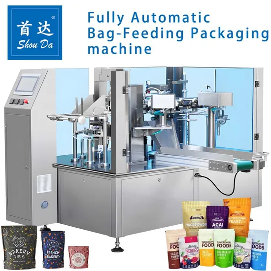 Automatic Bag Feeding Filling