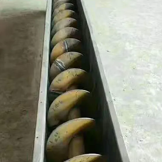 Heavy Duty Screw Conveyor for Cement Powder Transfer 
