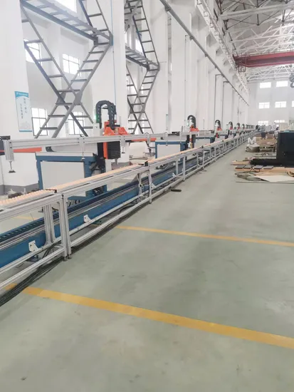 Flat Processing and Stacking Production Equipment with Rear End Conveying and Stacking System 