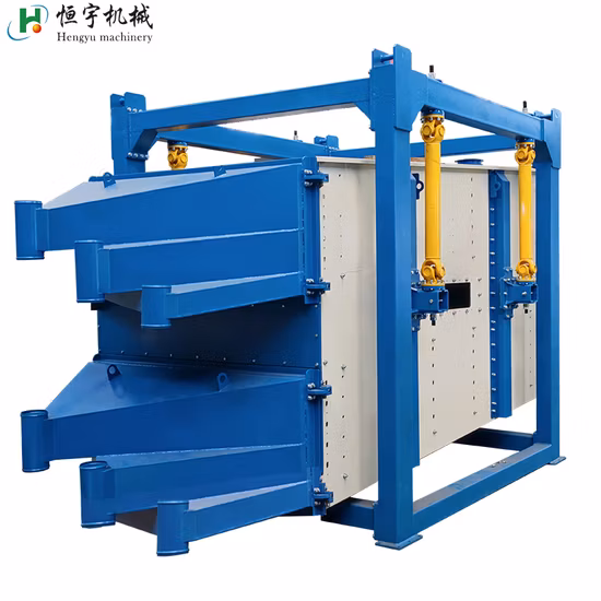 High Precision Calcite Powder Gyratory Vibrating Screen Automatic Square Swing Shaker Sieve