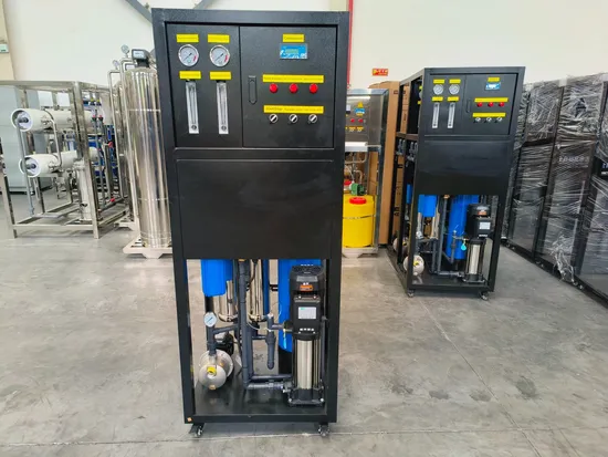 500lph Industrial Water Purified Filter Treatment RO Softener Purification Plant Filtration Equipment 