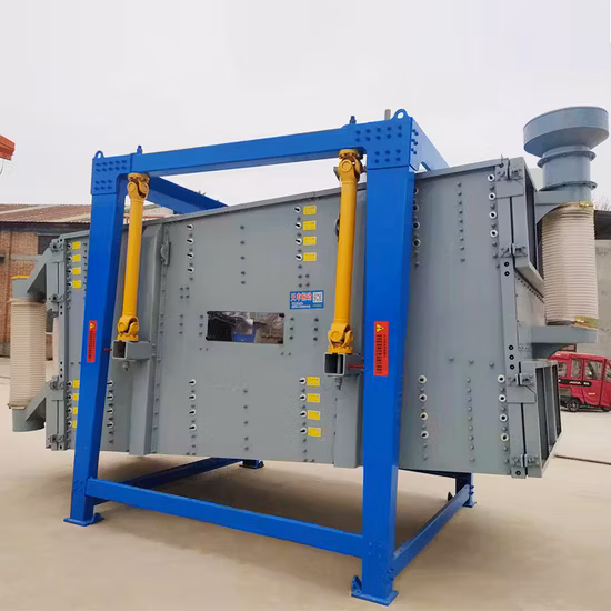 High Precision Materials Sorting Square Swing Vibrating Screen Sieve