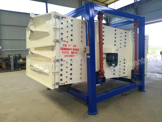 High Precision Calcite Powder Gyratory Vibrating Screen Automatic Square Swing Shaker Sieve 