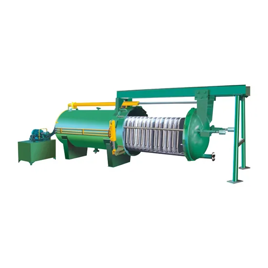 Energy Saving Vertical Metal Leaf Filter, Horizontal Plate Pressure Filter 