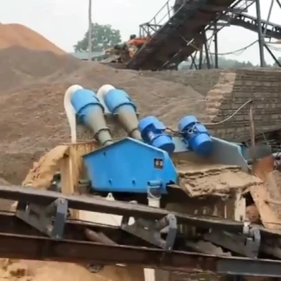 Fine Sand Dehydration and Separation Equipment Dewatering Screen