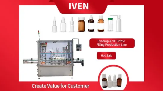 Compact Eye Drop Bottle Filling, Sealing, and Conveying Equipment/Versatile Eye Drop Bottle Liquid Dosage and Cap Application System with CE 
