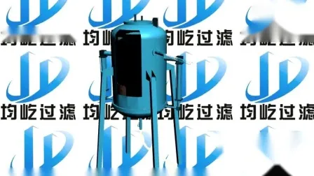Vertical Edible Oil Filtering Machine Leaf Filter 