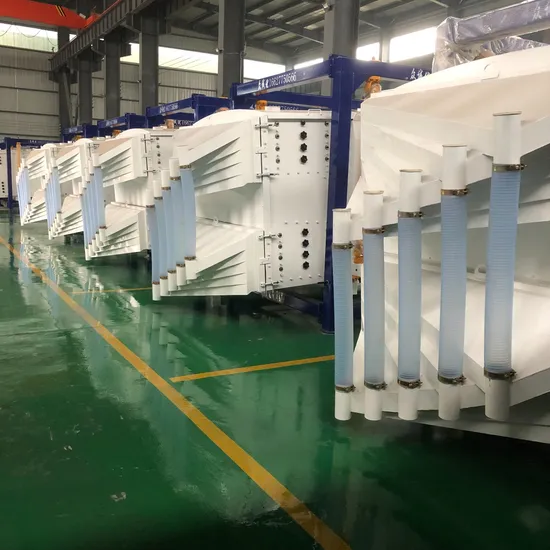 New High Precision Vibrating Sifter Potash Feldspar Screening Square Swing Vibration Sieve 